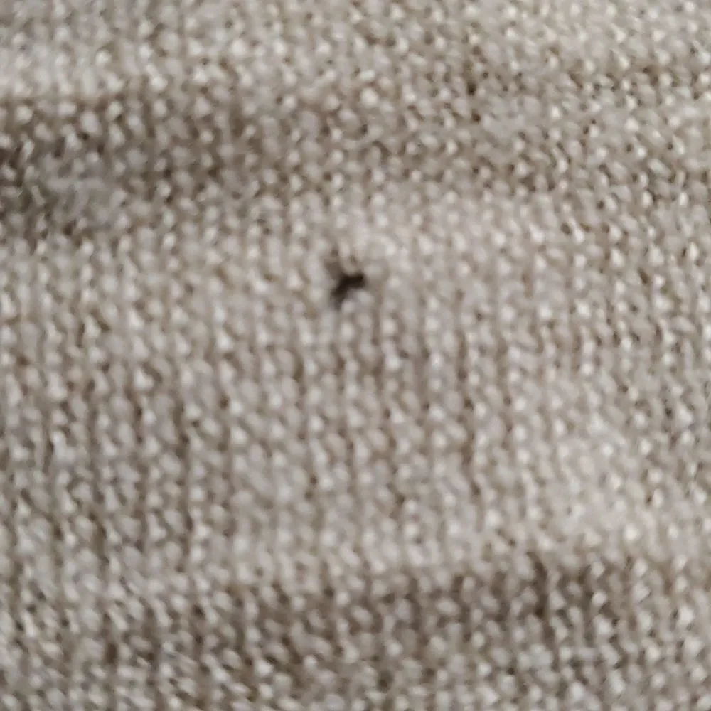 J. Crew Tan Merino Wool Sweater with Zippered Shoulders (S)
